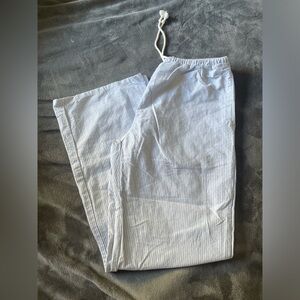 COPY - Brandy Melville light blue pinstripe pants